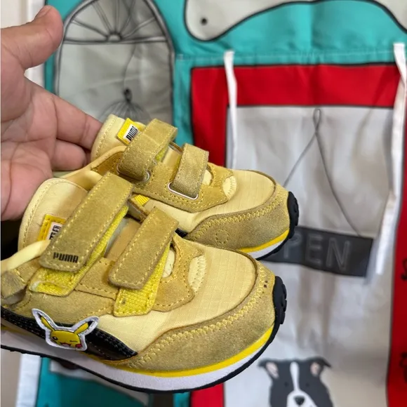 Puma x Pokémon Limited Edition Pikachu Shoes8C