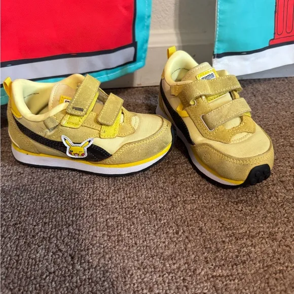 Puma x Pokémon Limited Edition Pikachu Shoes8C