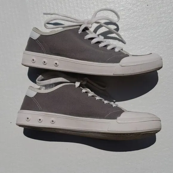Rag &amp; Bone grey canvas sneaker