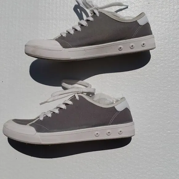 Rag &amp; Bone grey canvas sneaker