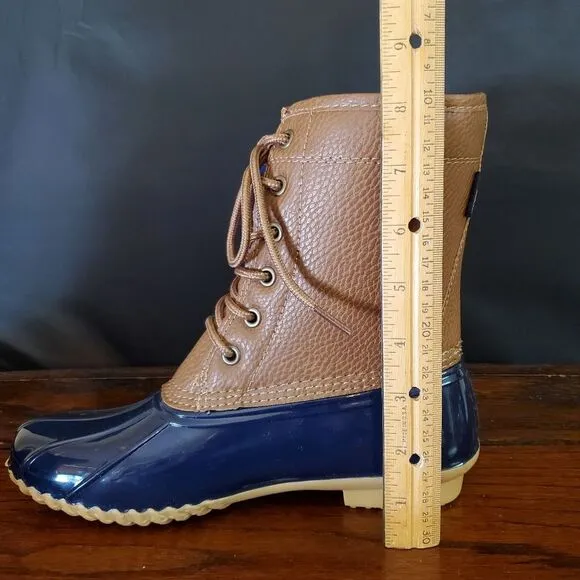 Rain Duck Boots Ladies Size 6