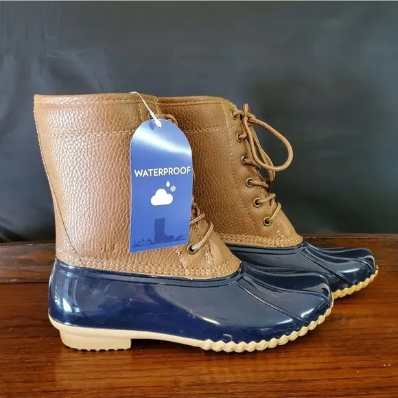 Rain Duck Boots Ladies Size 6