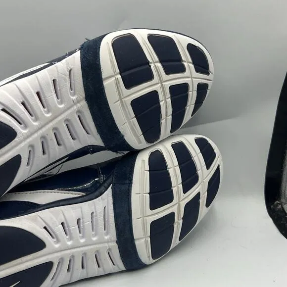 Rare Nike Freek Wrestling Shoe Navy/White Size 12.5 Lace Up Sneakers Shoes