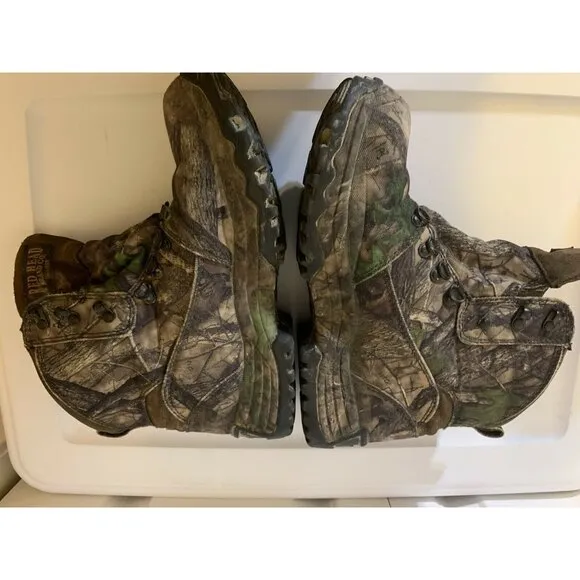 Red Head Men’s Sz 7M Camo Mossy Boots Insulated‎ Waterproof Hunting Footwear