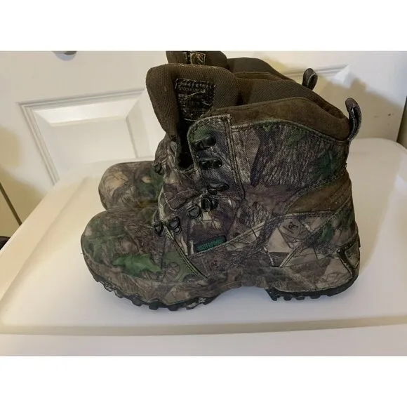 Red Head Men’s Sz 7M Camo Mossy Boots Insulated‎ Waterproof Hunting Footwear