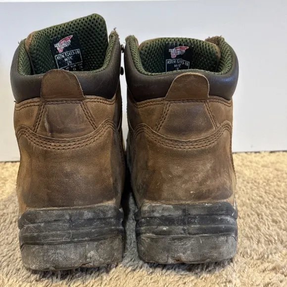 RED WING King Toe 6 Inch Waterproof Non Metallic Toe Leather Boots 2240 Men's 10