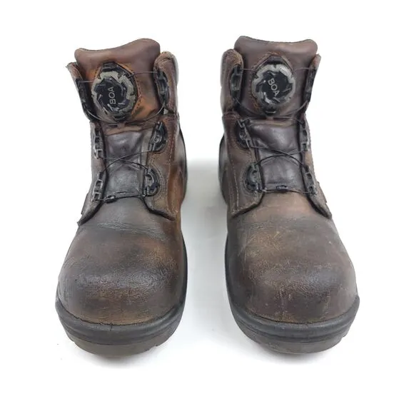 Red Wing Shoes King Toe Greasy Suede 6-inch Waterproof Safety Toe Boot Gorpcore
