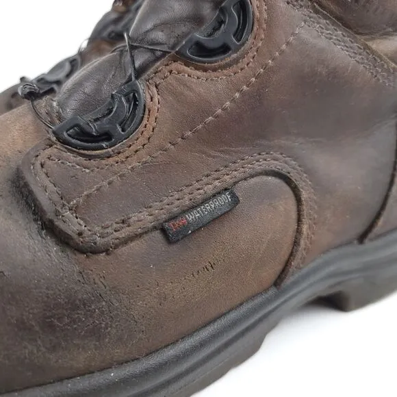 Red Wing Shoes King Toe Greasy Suede 6-inch Waterproof Safety Toe Boot Gorpcore