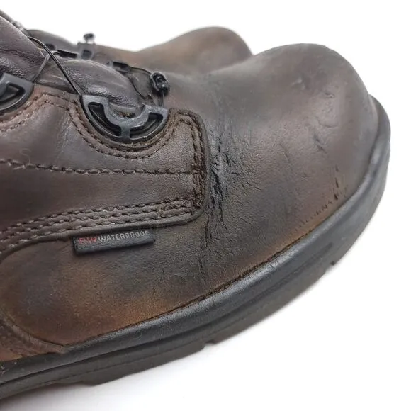 Red Wing Shoes King Toe Greasy Suede 6-inch Waterproof Safety Toe Boot Gorpcore