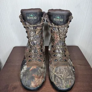 RedHead Mens Expedition Ultra BONE-DRY Insulated Waterproof‎ Boots Camo Size 11
