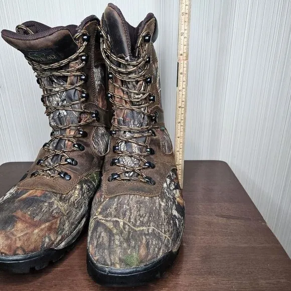 RedHead Mens Expedition Ultra BONE-DRY Insulated Waterproof‎ Boots Camo Size 11
