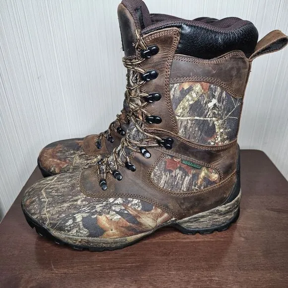 RedHead Mens Expedition Ultra BONE-DRY Insulated Waterproof‎ Boots Camo Size 11