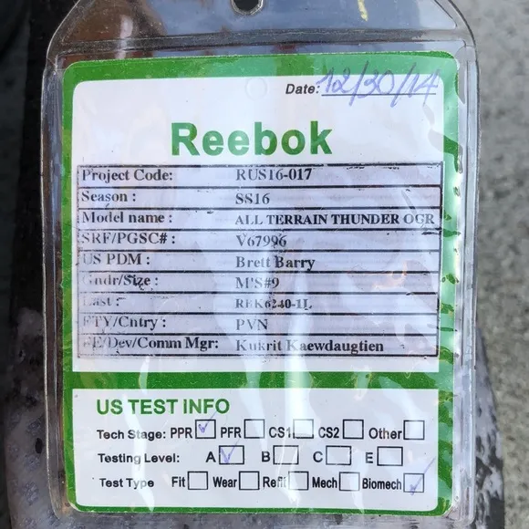 Reebok All Terrain Thunder OCR Trail Running Shoes