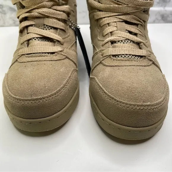 Reebok BB4500 Beige Work &amp; Safety Shoes Sneakers woman 6 leather upper comp toe