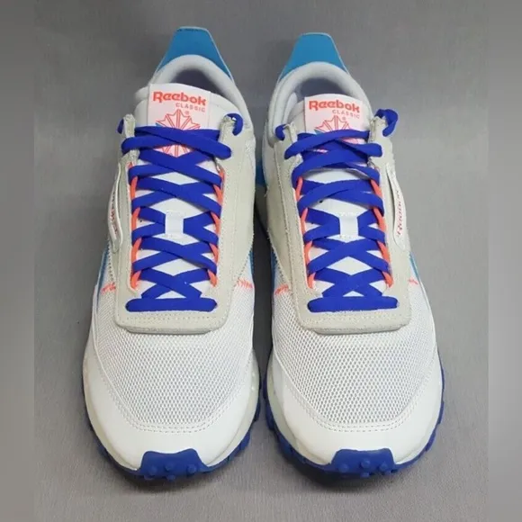 Reebok Classic Legacy FY7750 White Blue Trainers Sneakers Men’s Shoes 12