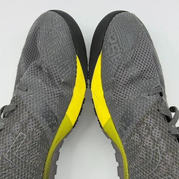 Reebok CrossFit Nano 5.0 Training Shoes Mens 13 Grey Black Yellow Sneaker V72408