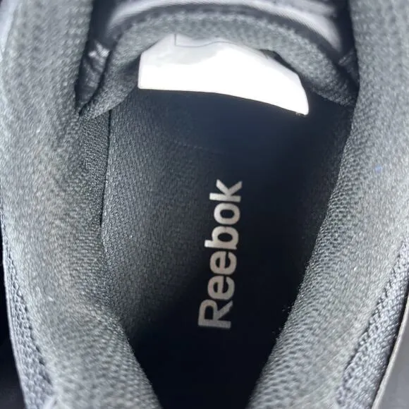 Reebok Jorie Sneakers Mens Size 10.5 Wide Composite Toe Black Leather Work Shoes