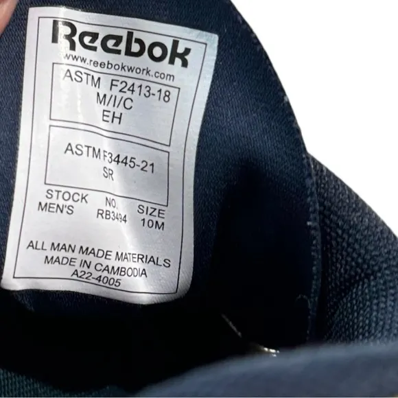 Reebok Mens RB3494 Floatride Energy 3 Adventure Athletic Work Sneaker | US 10