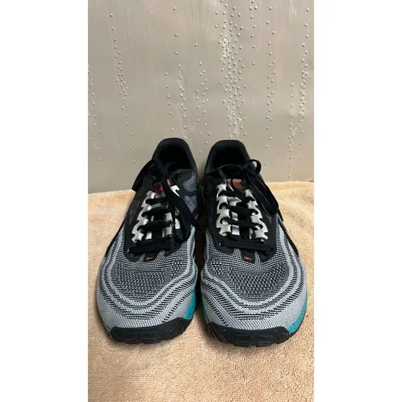 Reebok Training Shoes Black white pure gray, womens size 7.5