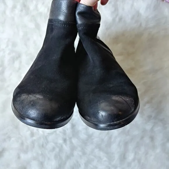 Regade La Ciel Lined Black Leather Boots Size 41