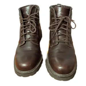 Rockport Men’s Waterproof Leather Dark Brown Boots Size 8 1/2