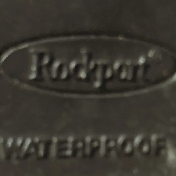 Rockport Men’s Waterproof Leather Dark Brown Boots Size 8 1/2