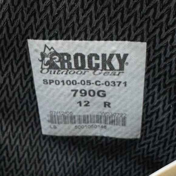 Rocky 790G Gore-Tex US Men's 12 Boots Tan Suede Waterproof Combat Boots