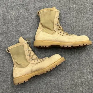 Rocky 790G Gore-Tex US Men's 12 Boots Tan Suede Waterproof Combat Boots