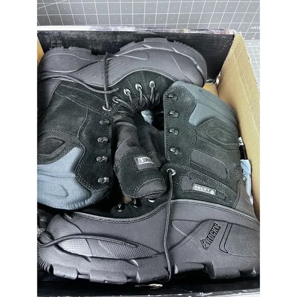ROCKY Blizzardstalker Pro Waterproof Insulated Boots Men's 9 US Black ~~NEW~~
