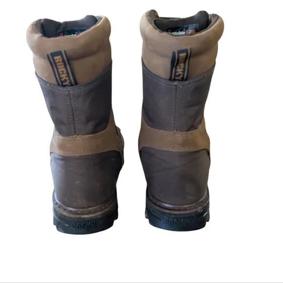 Rocky Boots Waterproof 1000 grams Insulated Size 9.5W