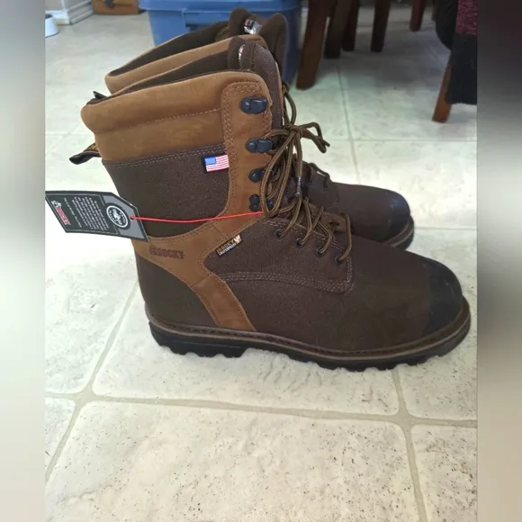 Rocky Men’s Stalker Waterproof 1000G Insulated Size 13 Brown