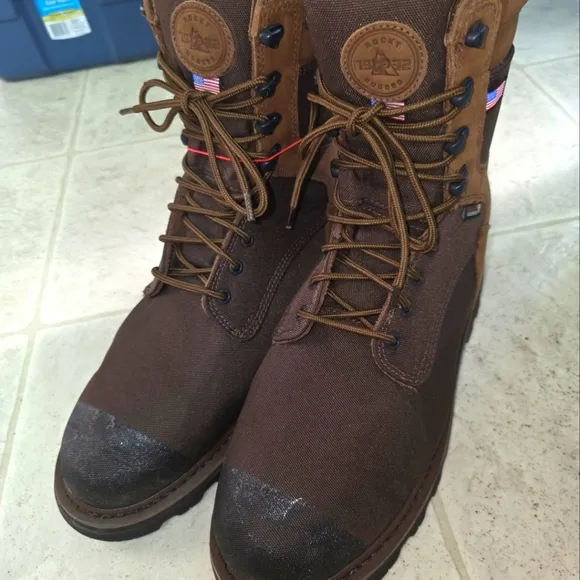 Rocky Men’s Stalker Waterproof 1000G Insulated Size 13 Brown