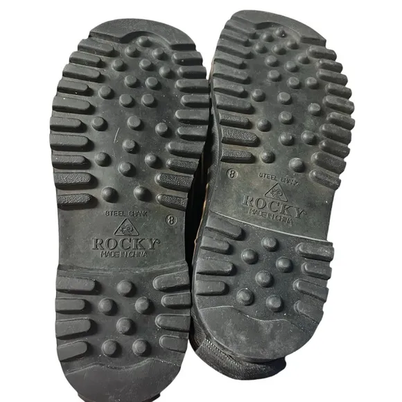 Rocky Thinsulate Steel Shank Winter Boots Sz 8