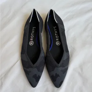 Rothy's Black and gray camo Women's Shoes size 6