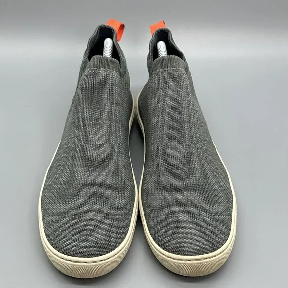 Rothys Chelsea Boots Shoes Women 8.5 Gray Blue Heathered Ankle Comfort Slip On