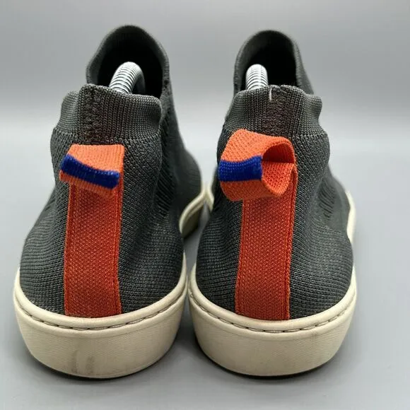 Rothys Chelsea Boots Shoes Women 8.5 Gray Blue Heathered Ankle Comfort Slip On