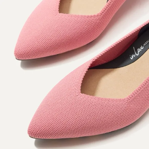 Rothy's Pink “The High Point” Shoes