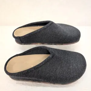 Rothy’s The Casual Clog Women 7 Soft Black Merino Wool Boho Coastal Modest Folk