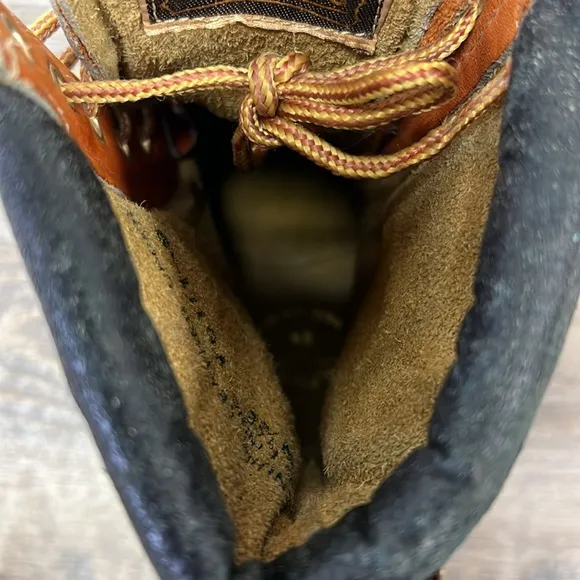 Ruffouts Men’s Insulated Lace Up Leather Work Boots 9.5