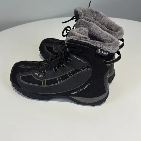 Salomon 643001 Quest Hiking Waterproof Boots Mens 10 USA Insulated