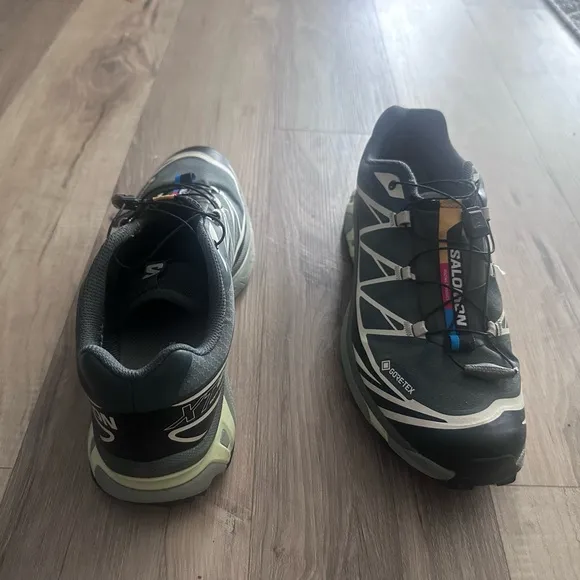 Salomon Black and Gray Trail Shoes