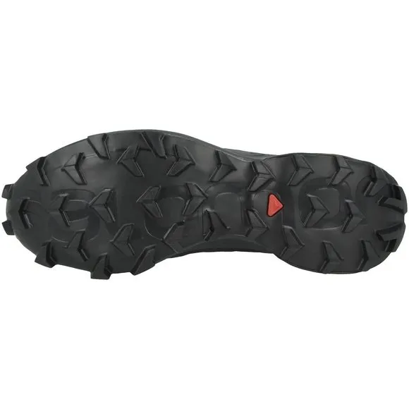 SALOMON SPEEDCROSS 5 TRAIL RUNNING SHOES FOR WOMEN, BLACK/BLACK/PHANTOM, 8.