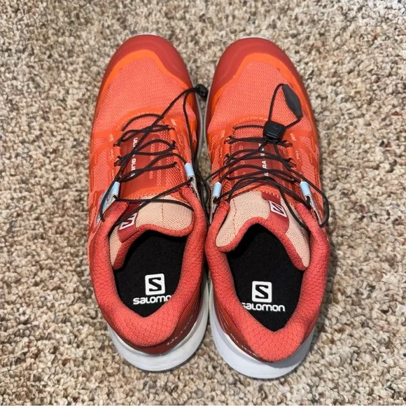 SALOMON ULTRA GLIDE TRAIL RUNNING SHOES WOMEN'S 8