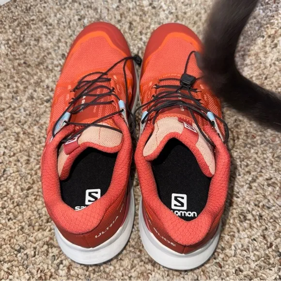SALOMON ULTRA GLIDE TRAIL RUNNING SHOES WOMEN'S 8
