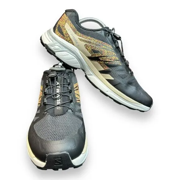 Salomon XT-Wings 2 Size Men’s‎ 11.5 Women’s 12.5 Mindful Black Trail Running