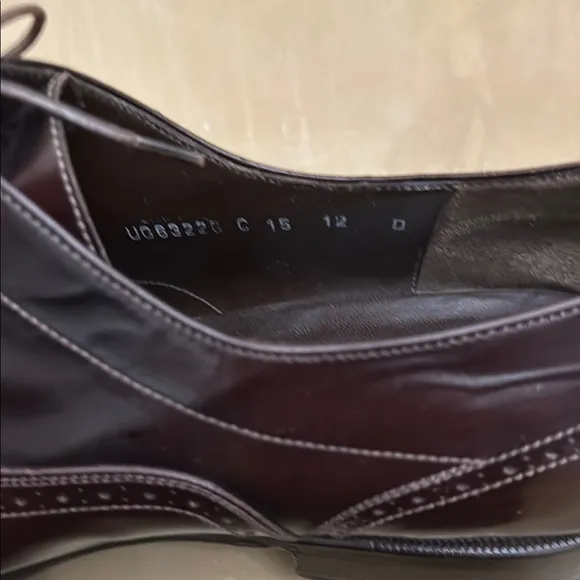 Salvatore Ferragamo Men's Brown Leather Dress Shoes
