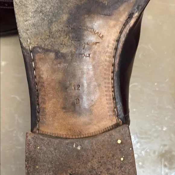 Salvatore Ferragamo Men's Brown Leather Dress Shoes