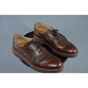 Samuel Hubbard Brown Leather &quot;Founder&quot; Comfort Dress Shoes Men's 11 W Oxford