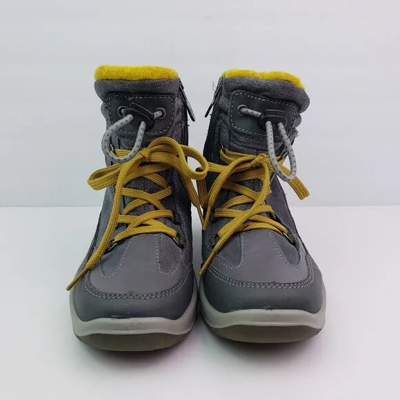 Santana Canada Torino Womens Size EU 38 US 8 Gray Yellow Warm Winter Boots