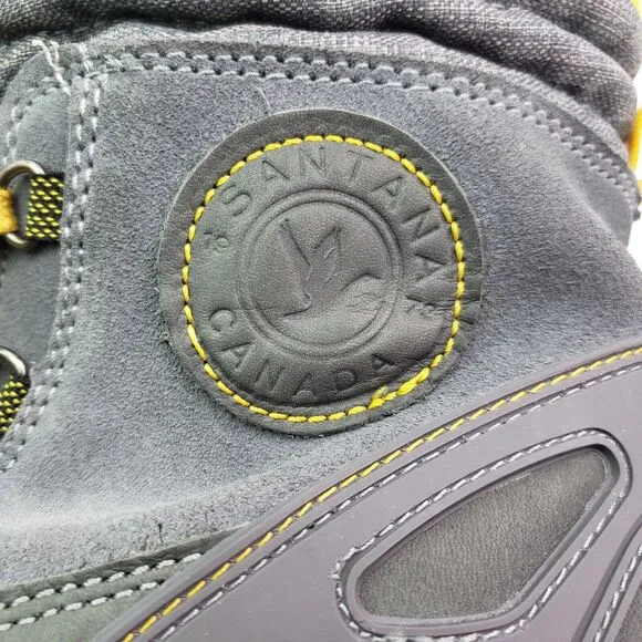 Santana Canada Torino Womens Size EU 38 US 8 Gray Yellow Warm Winter Boots